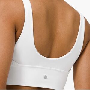 lululemon athletica White Sports Bra
